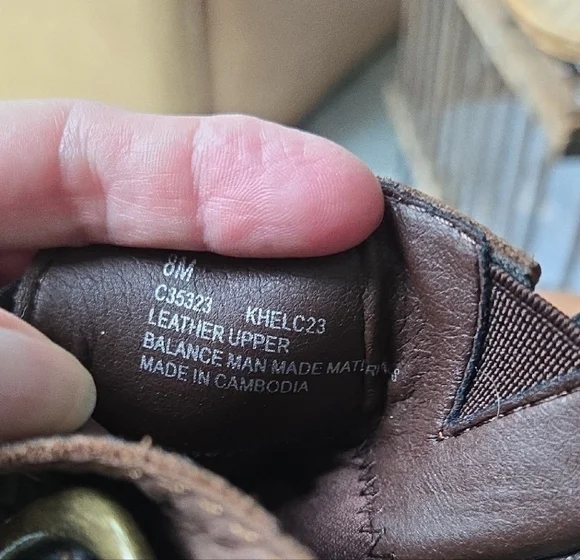 boc Brown Leather Mules with Buckle Detail - Picture 4 of 4